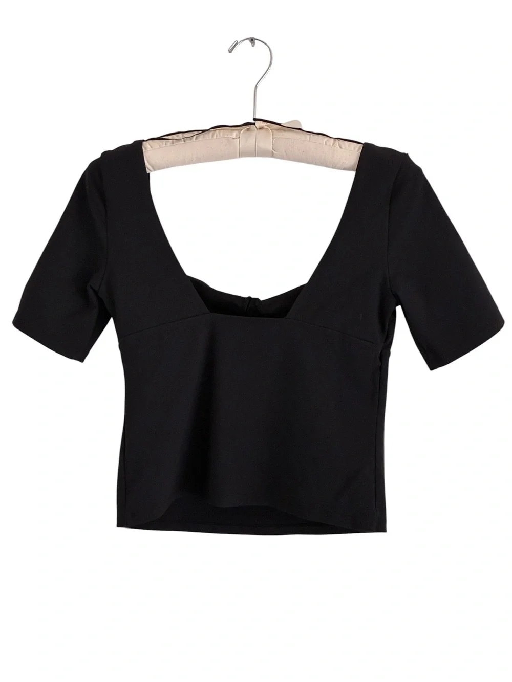 Free People Just Looking Bustier Crop Top Black Size M